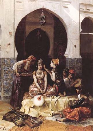 Pierre Marie Beyle La Parure de la mariee (Algerie) (mk32) oil painting image
